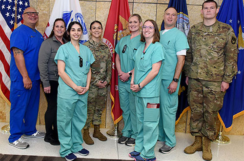civilian patients alongside Service Members